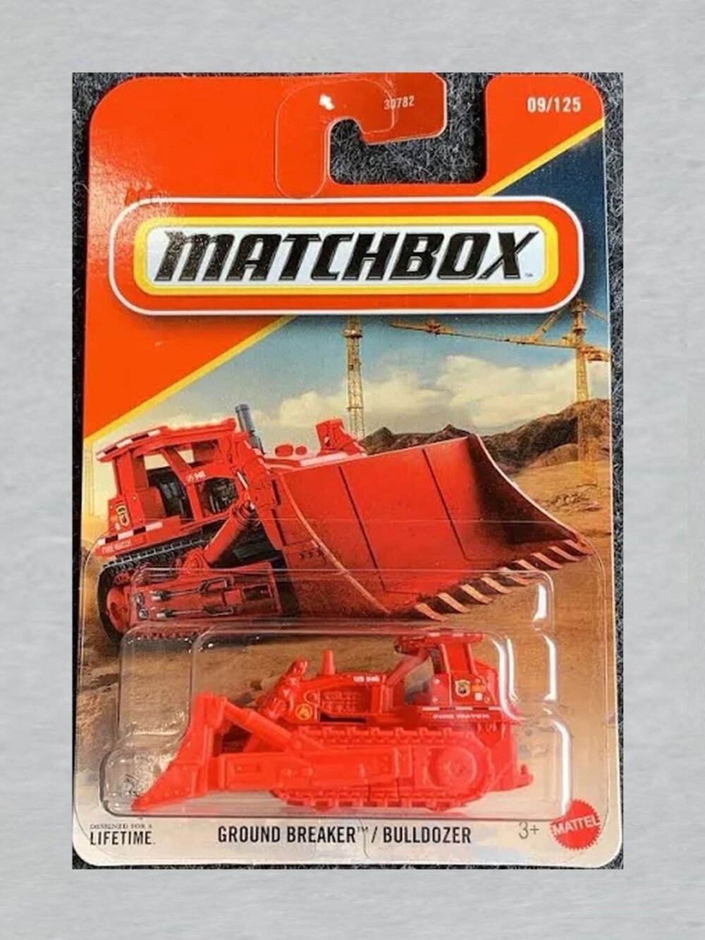 Matchbox Ground Breaker / Bulldozer ORANGE